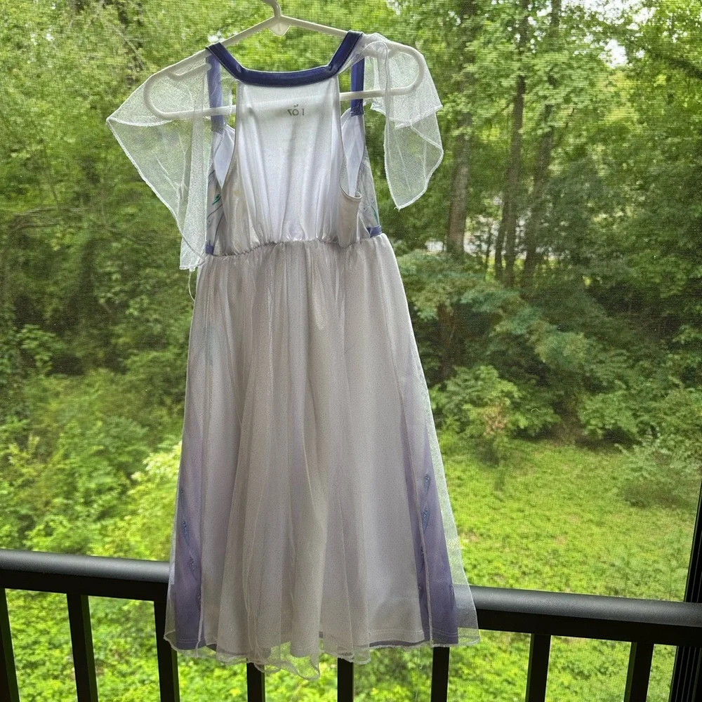 Frozen II Elsa Dress Or Nightgown With Free Surprise Gift ~ Little Girl 4
